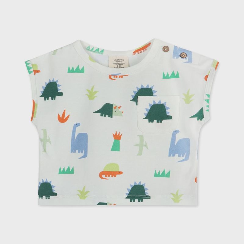 Dino Baby Tee &amp; Shorts SET (Organic)