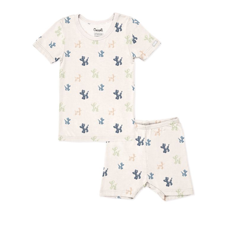 Dog Balloons on Whisper Pajama