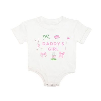 Daddy's Girl Golf Icon Romper