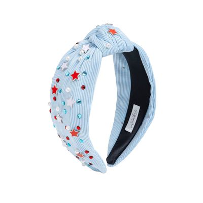 USA Stars Gemstone Headband | Mommy &amp; Me