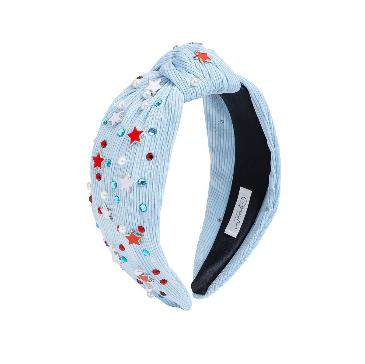 USA Stars Gemstone Headband | Mommy &amp; Me, Size: Large