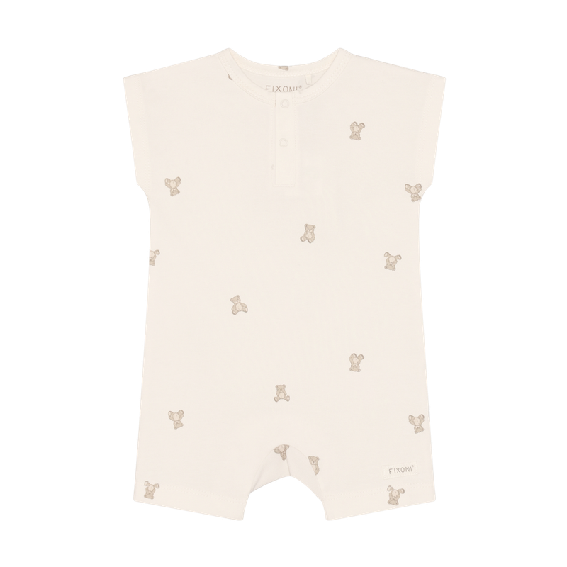 Teddy Short Sleeve Romper