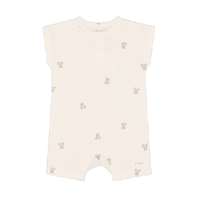 Teddy Short Sleeve Romper
