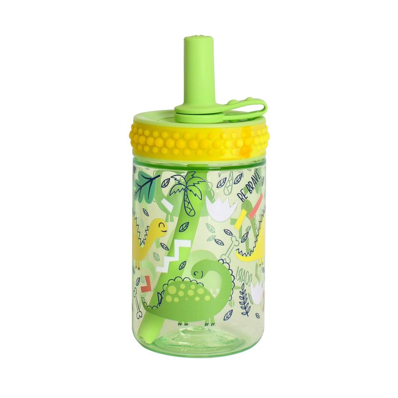Totsy Bubble Cup 12oz | Green Dino