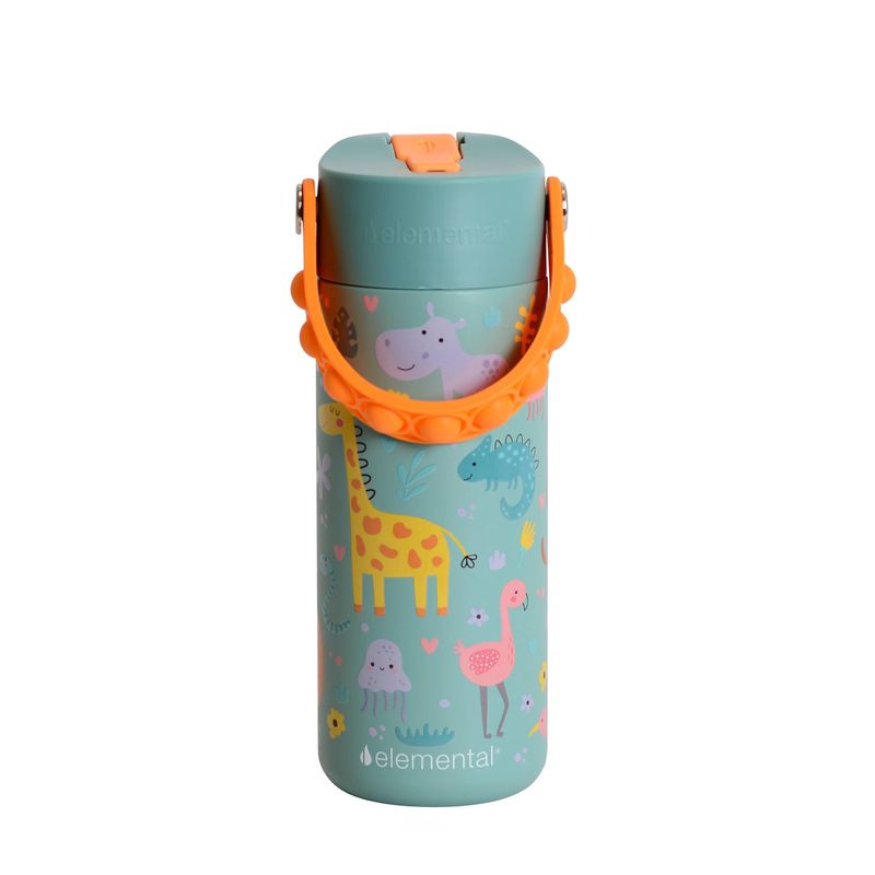 Core Insulated Pop Fidget Handle Bottle 18oz | Safari
