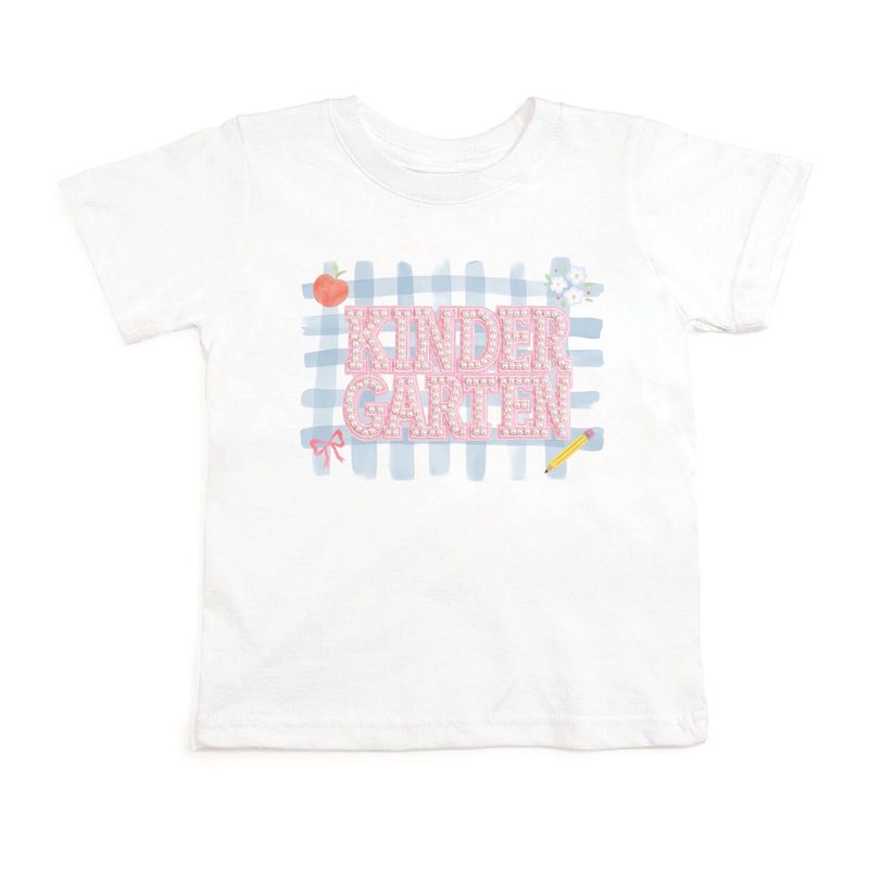 KINDERGARTEN Pearl Patch Short Sleeve T-Shirt