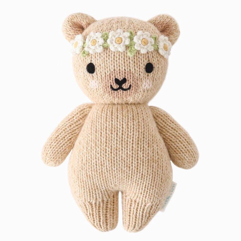 Baby Honey Bear (ivory floral) | gives 5 meals