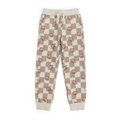 Football Checkered Jogger | Game Day