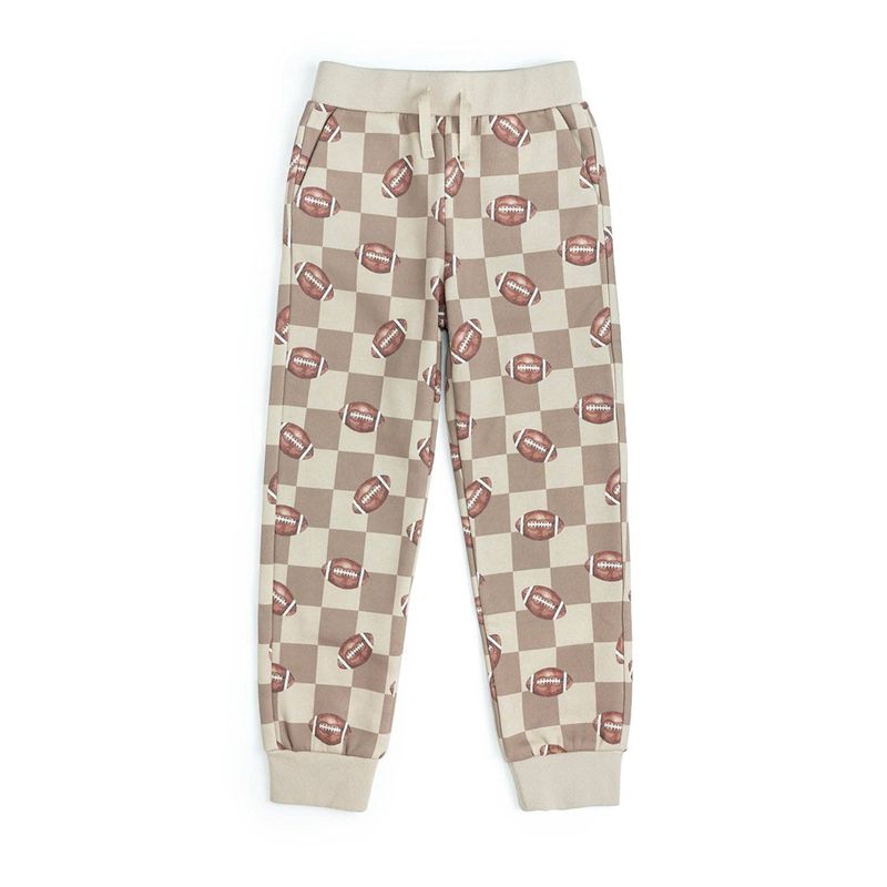 Football Checkered Jogger | Game Day