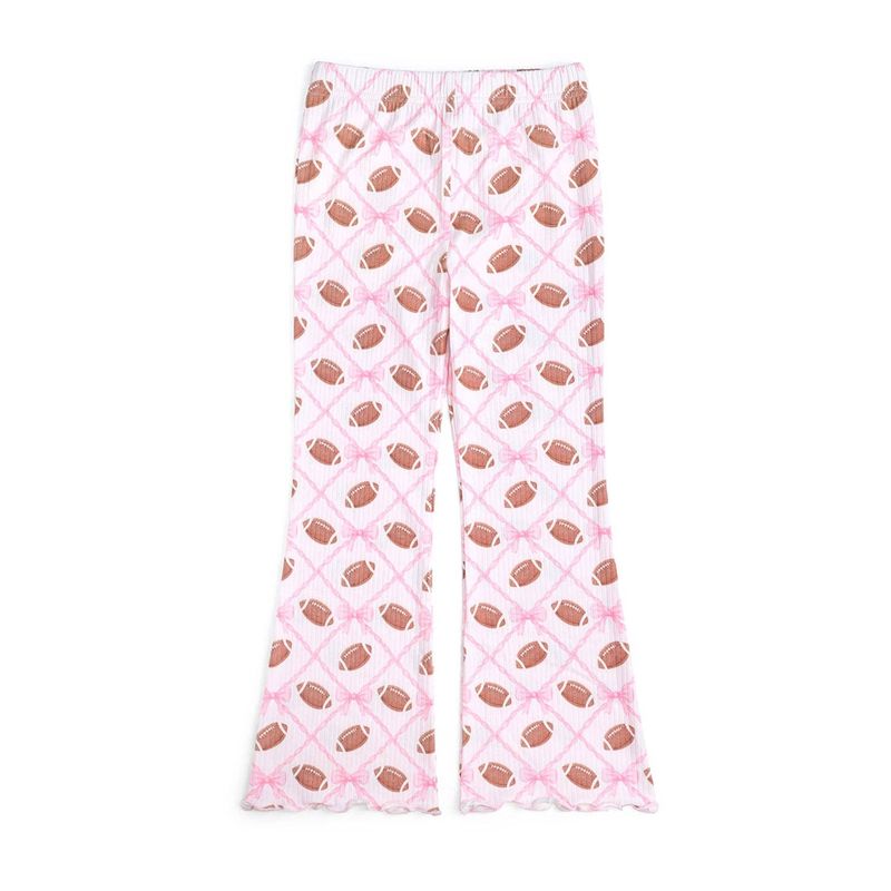 Football Trellis Flare Legging | Game Day