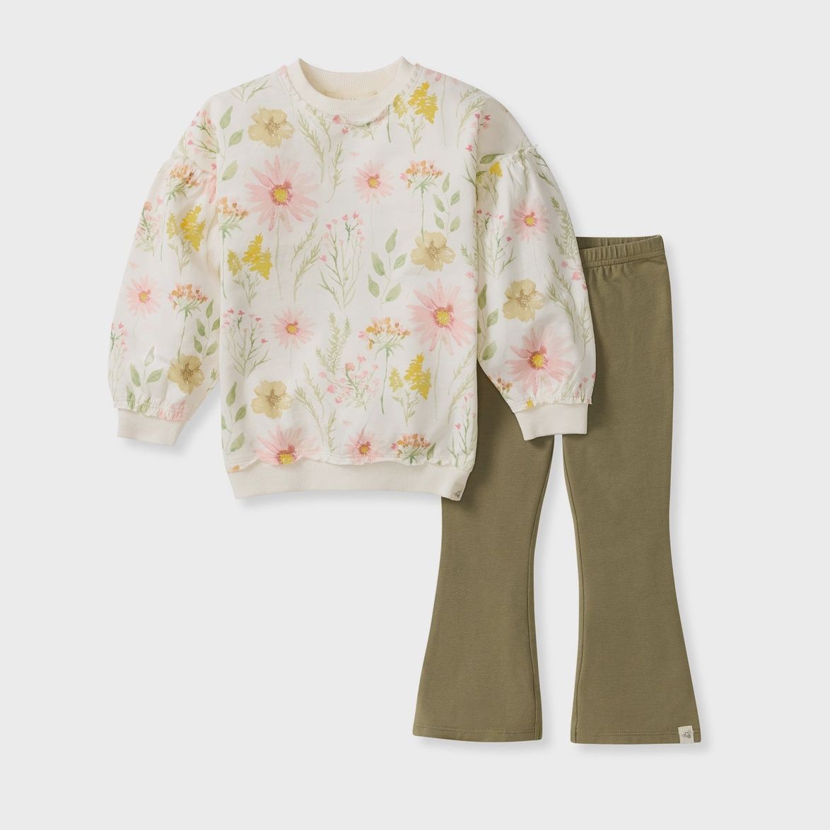 Wild Floral Sweatshirt SET