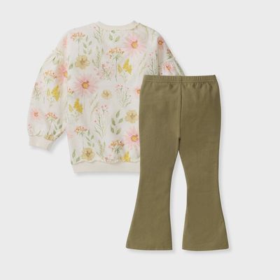Wild Floral Sweatshirt SET