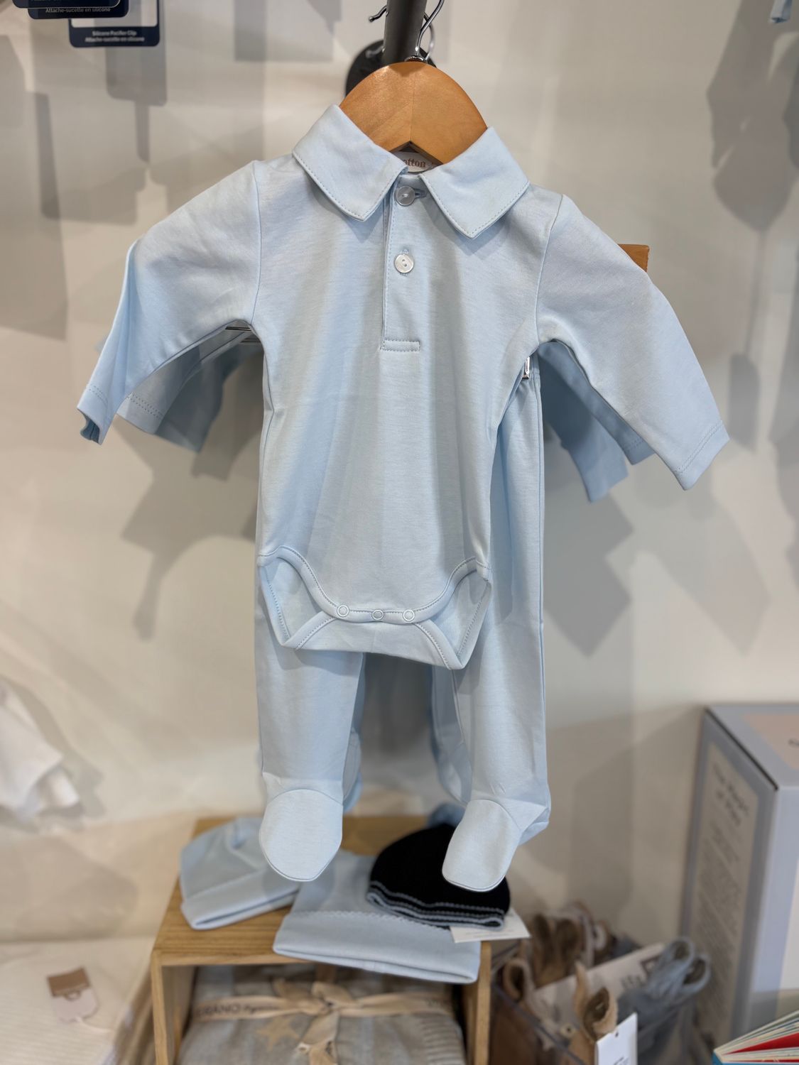 Classic Pima Set | Baby Blue