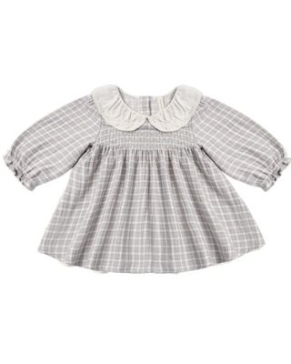 CALLIE DRESS BLUE GINGHAM