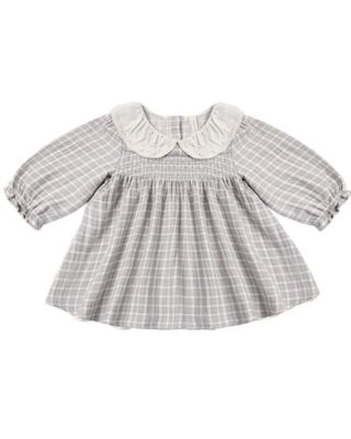 CALLIE DRESS BLUE GINGHAM