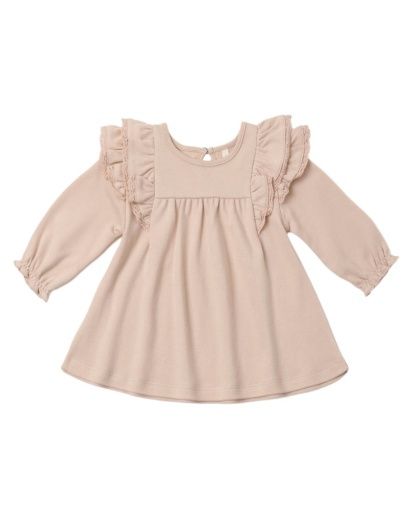FLUTTER DRESS | Dusty Rose