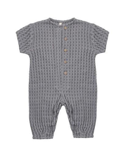 HAYES JUMPSUIT SLATE, Size: 0-3M