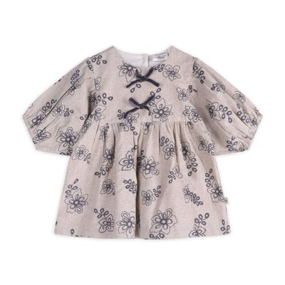 Theresa Floral Dress &amp; Bloomer Set (Organic)