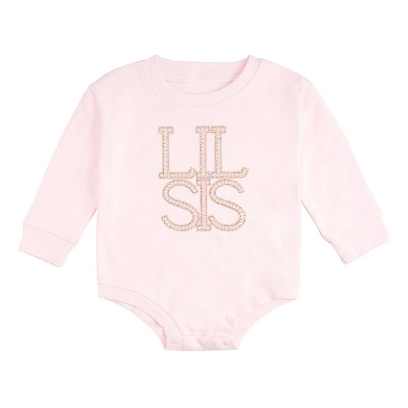 Lil Sis Pearl Patch Romper