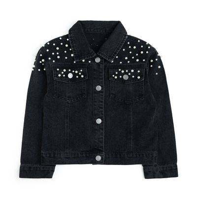 Black Pearl Denim Jacket