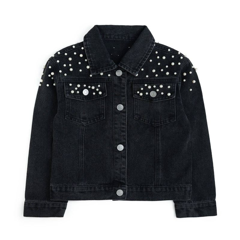 Black Pearl Denim Jacket