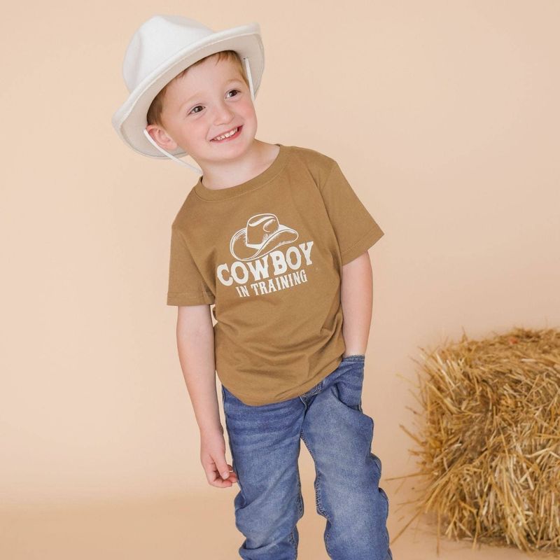 Cowboy In Training Western T-Shirt | Boys