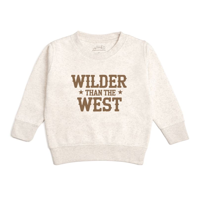 Wilder Than The West Western Sweatshirt