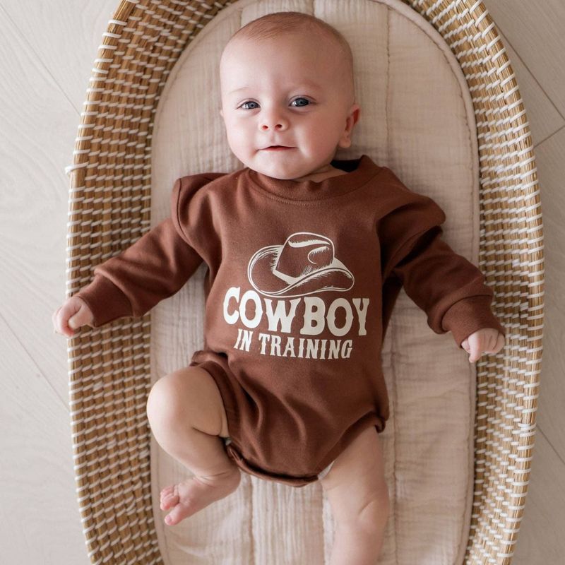 Cowboy In Training Western Romper