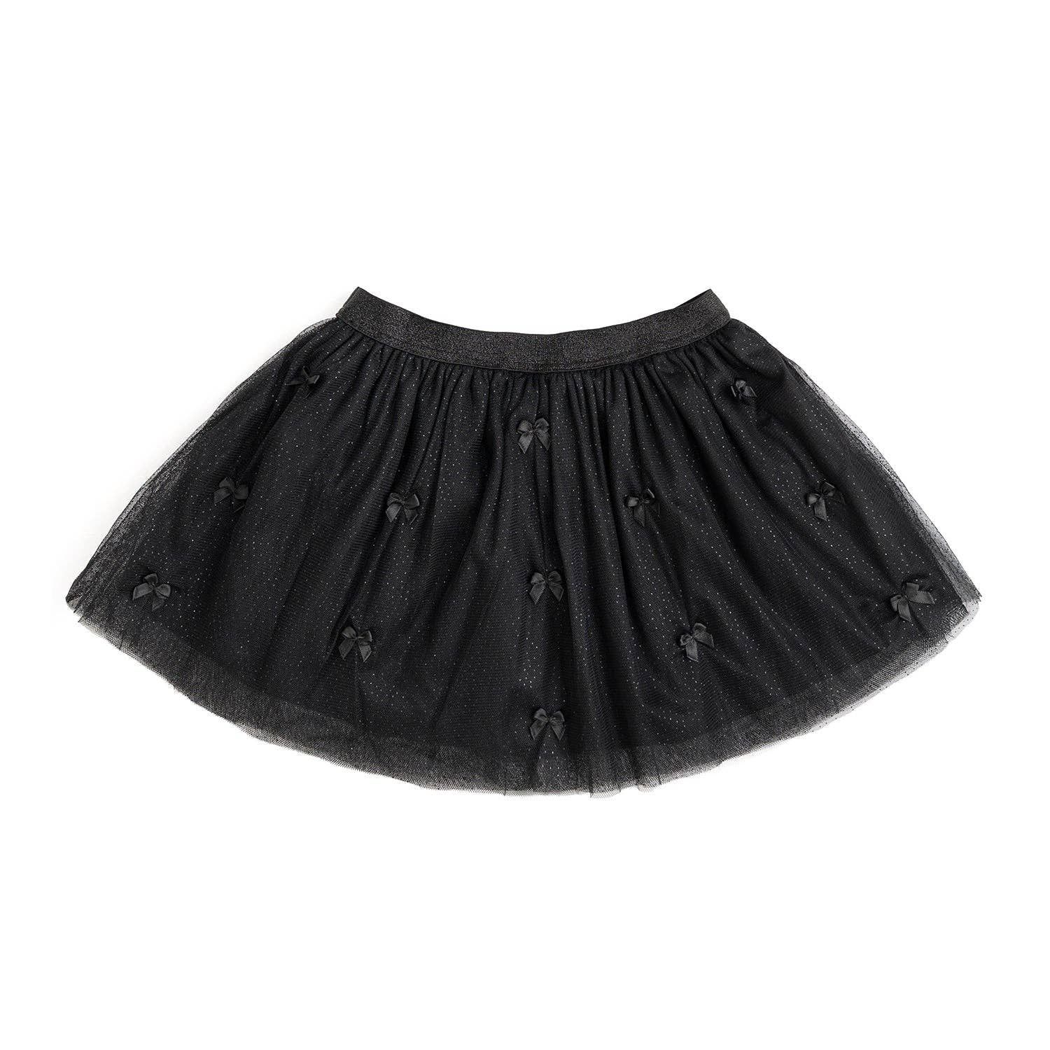 Onyx Bow Tutu Skirt, Size: 1-2Y