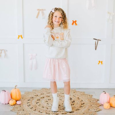 Pumpkin Cameo Sweatshirt