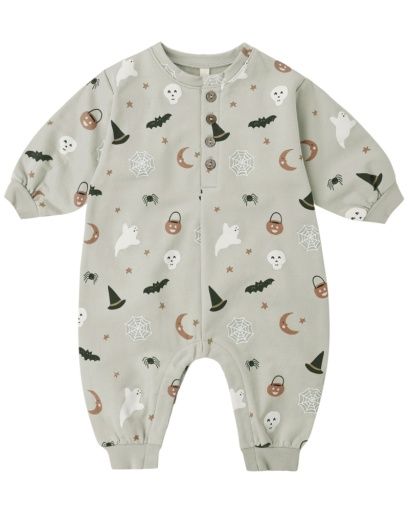 RELAXED FLEECE JUMPSUIT HALLOWEEN THINGS
