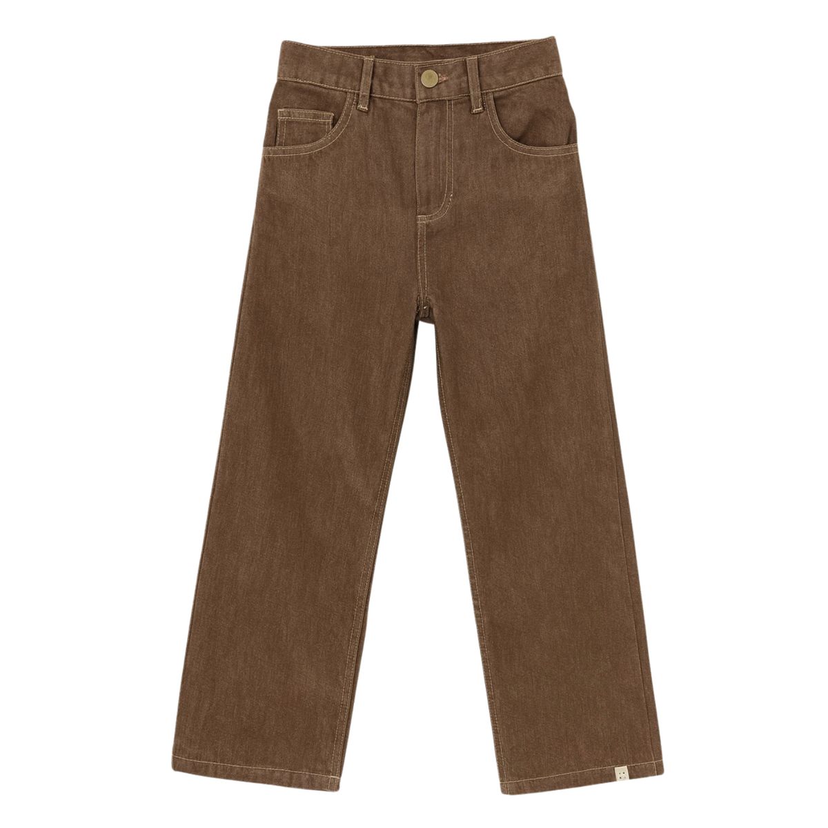 Denny Straight Jeans | Brown