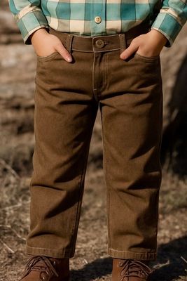 Denny Straight Jeans | Brown