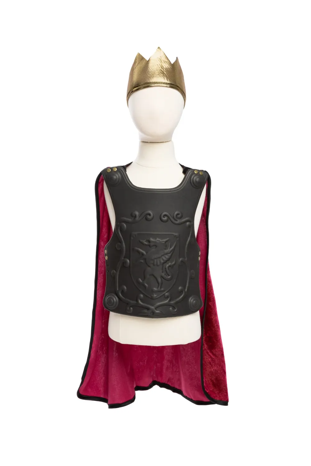 Legendary Knight Cape, Chest Plate, &amp; Crown (3pcs)