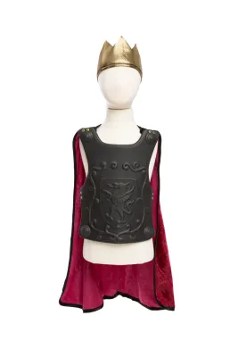 Legendary Knight Cape, Chest Plate, &amp; Crown (3pcs)