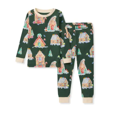 Gingerbread Houses Organic Cotton FAMILY PJs