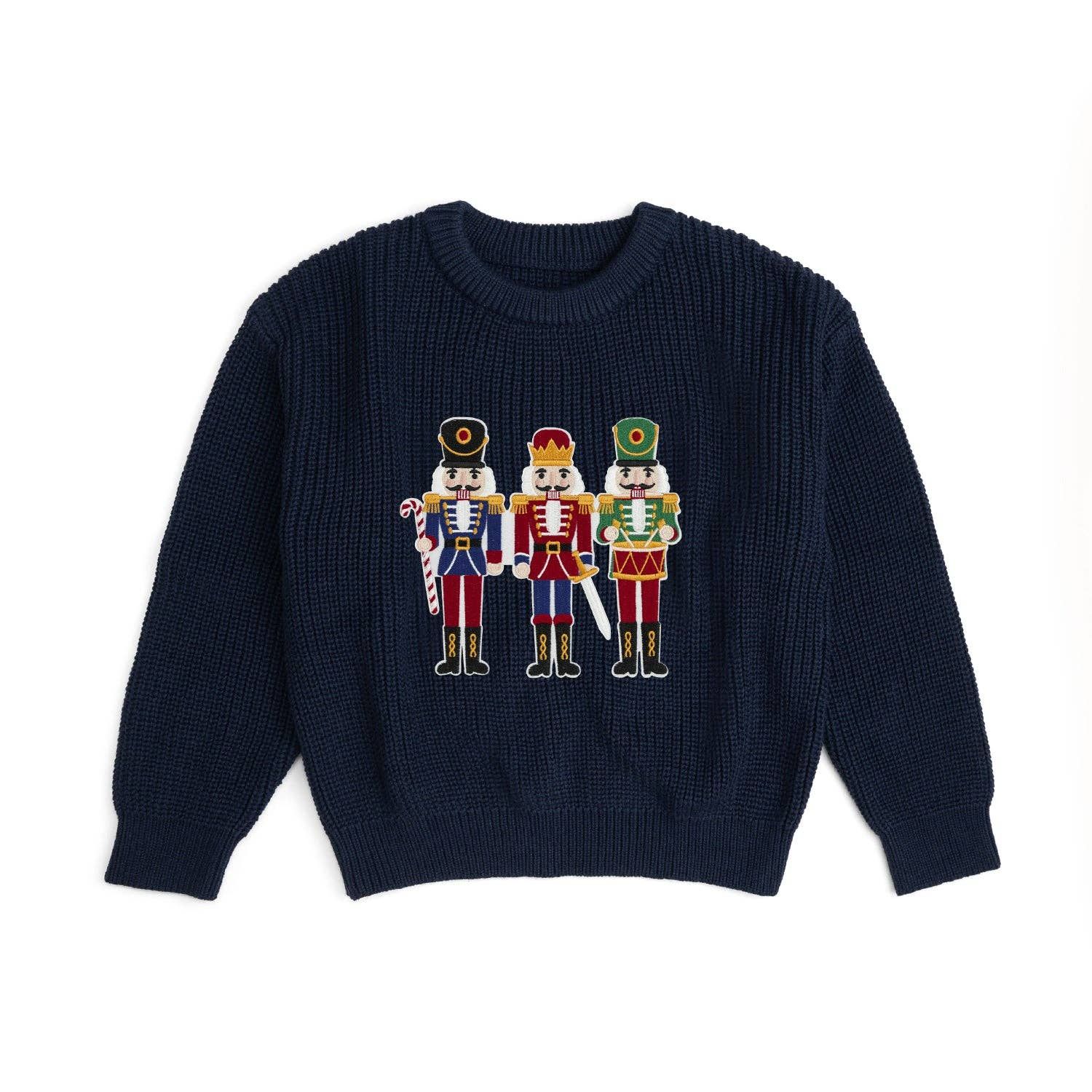 Nutcracker Patch Christmas Sweater, Size: 3T