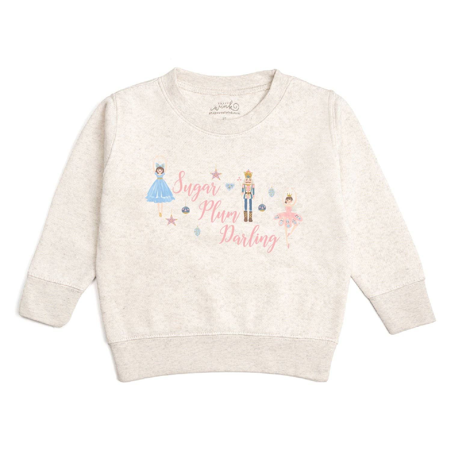 Sugar Plum Darling Christmas Sweatshirt, Size: 5/6