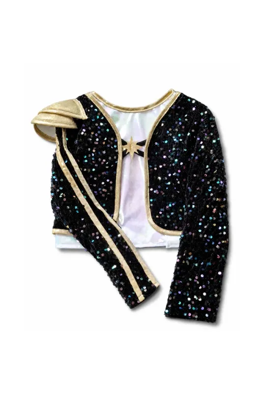 Rock Star Warrior Set with Jacket &amp; Attached Skirt