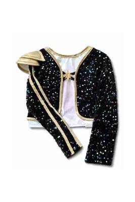 Rock Star Warrior Set with Jacket &amp; Attached Skirt