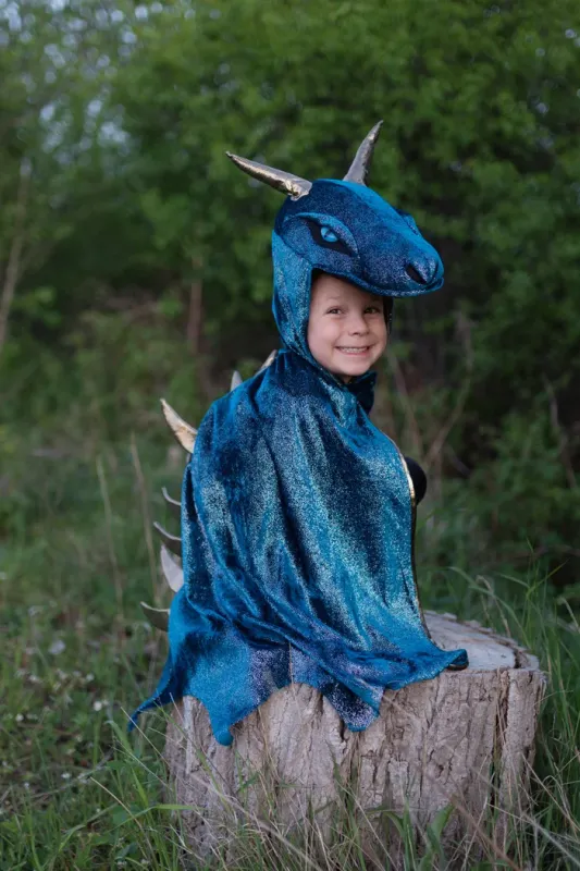 Starry Night Dragon | Teal-Gold