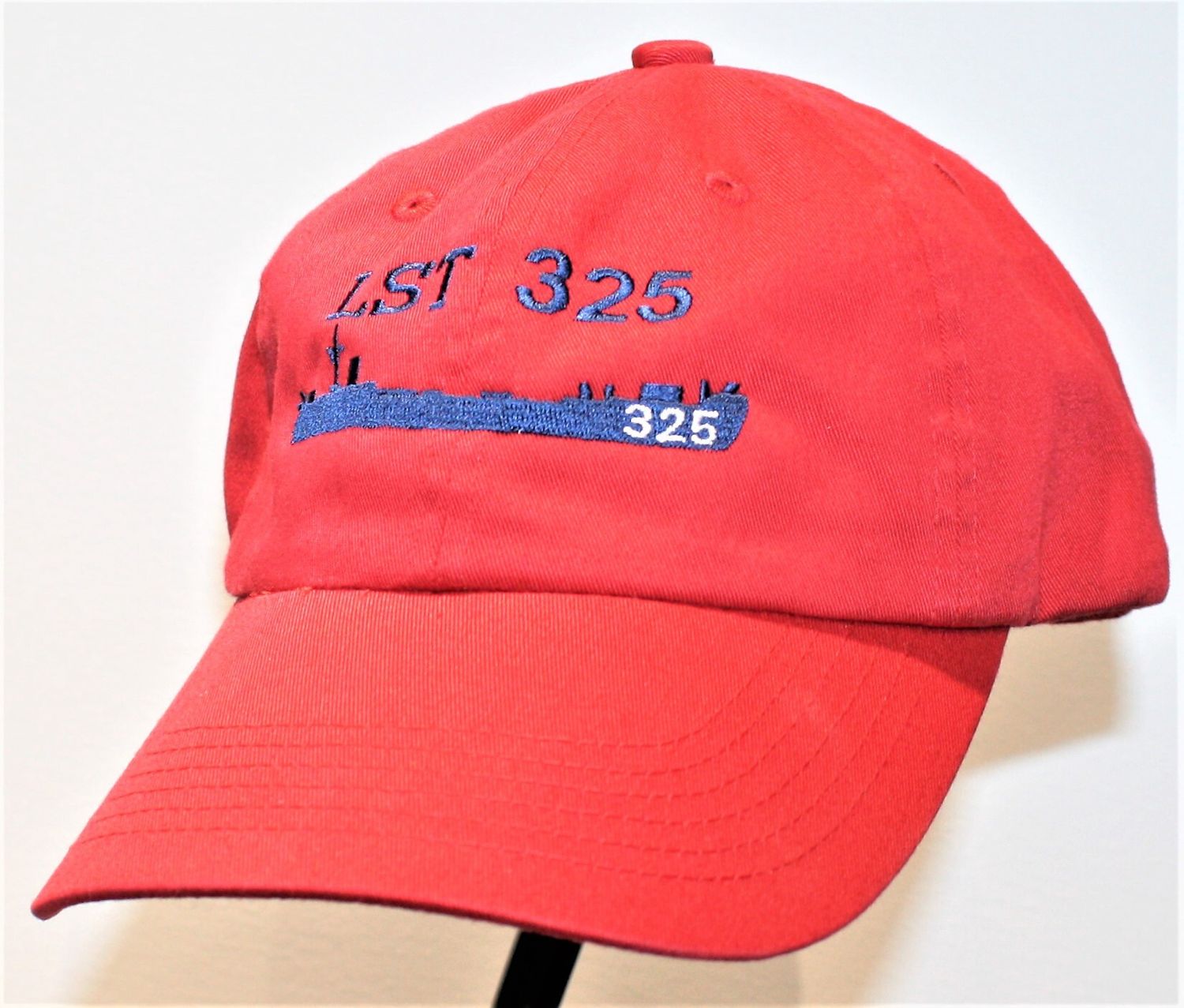 Cap Red w/ Blue Script