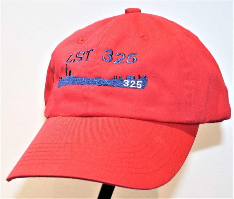 Cap Red w/ Blue Script