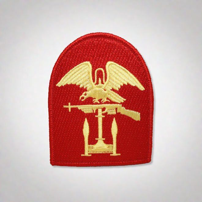 Patch Red Amphibious Navy