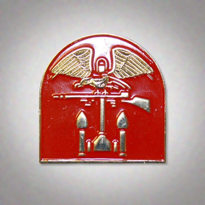 Pin Red Amphibious Navy Lg  #1