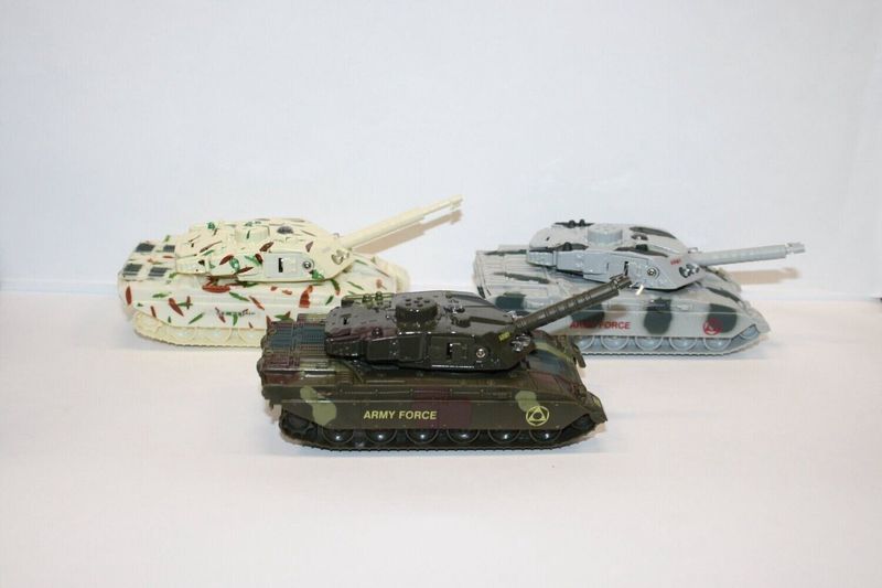 Tank Diecast Light Up
