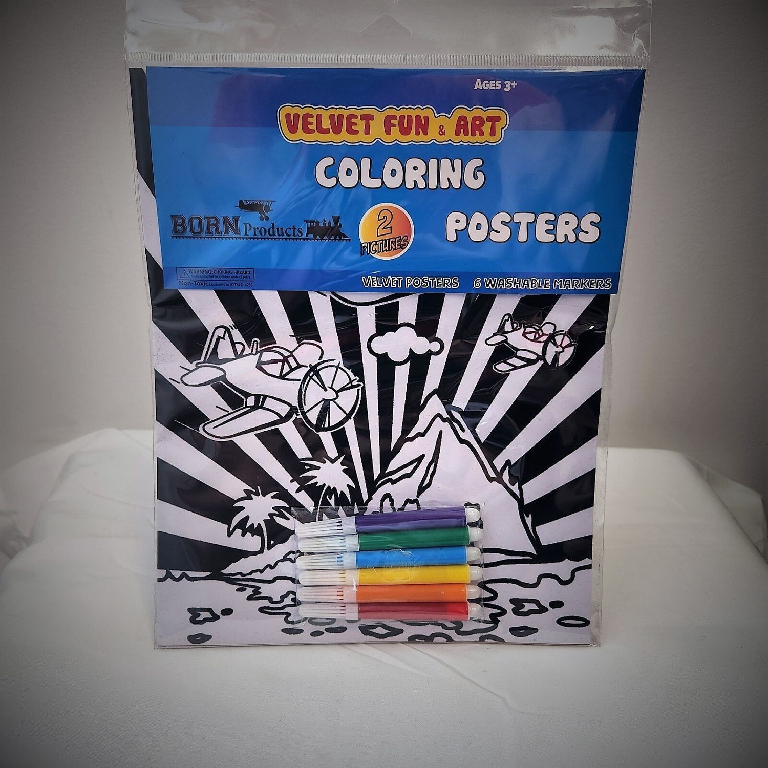 Velvet Coloring Set #2