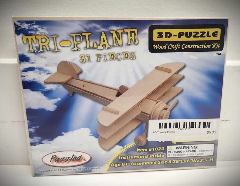 3-D Triplane Puzzle