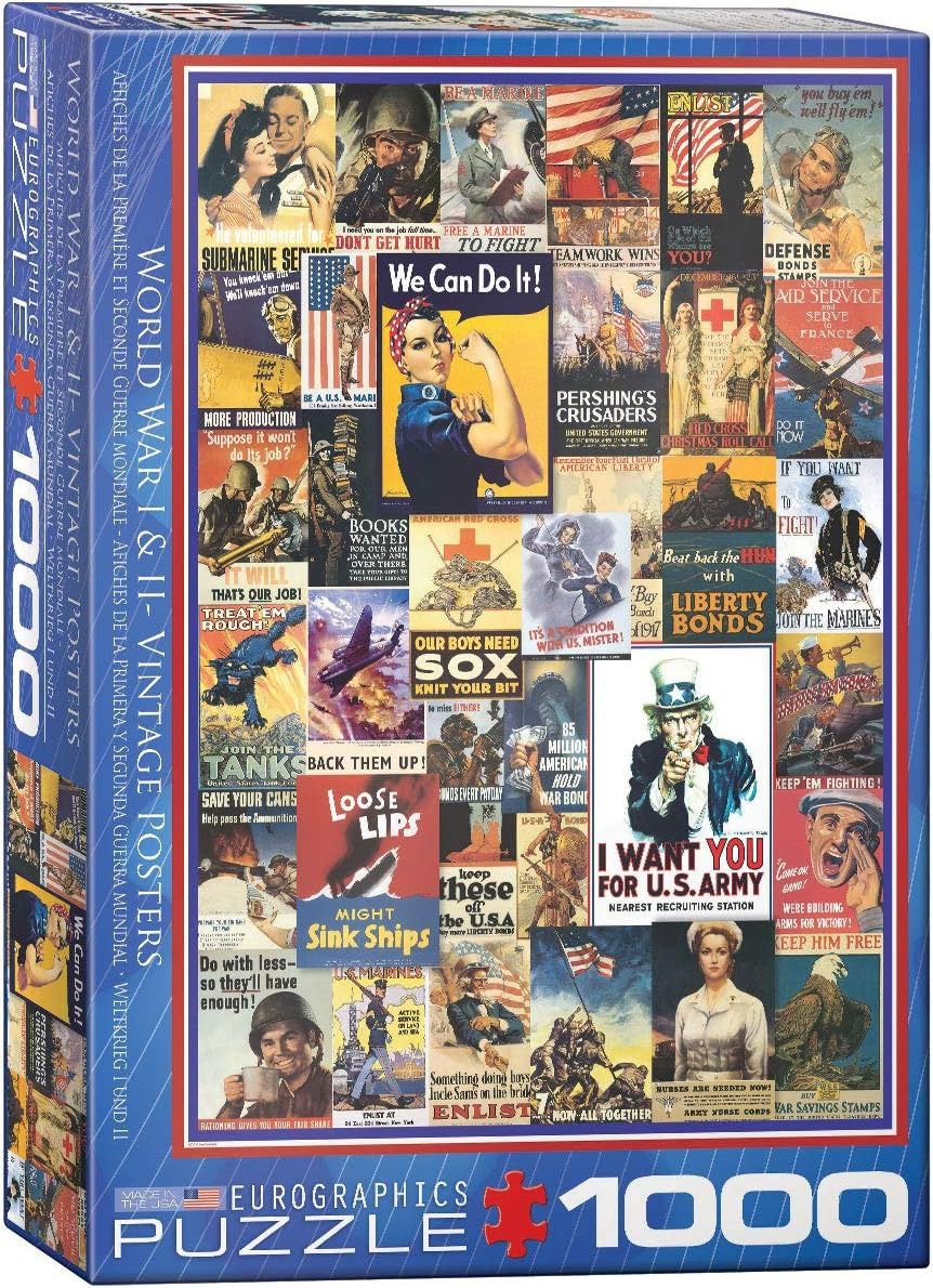 WWII Vintage Art Puzzle