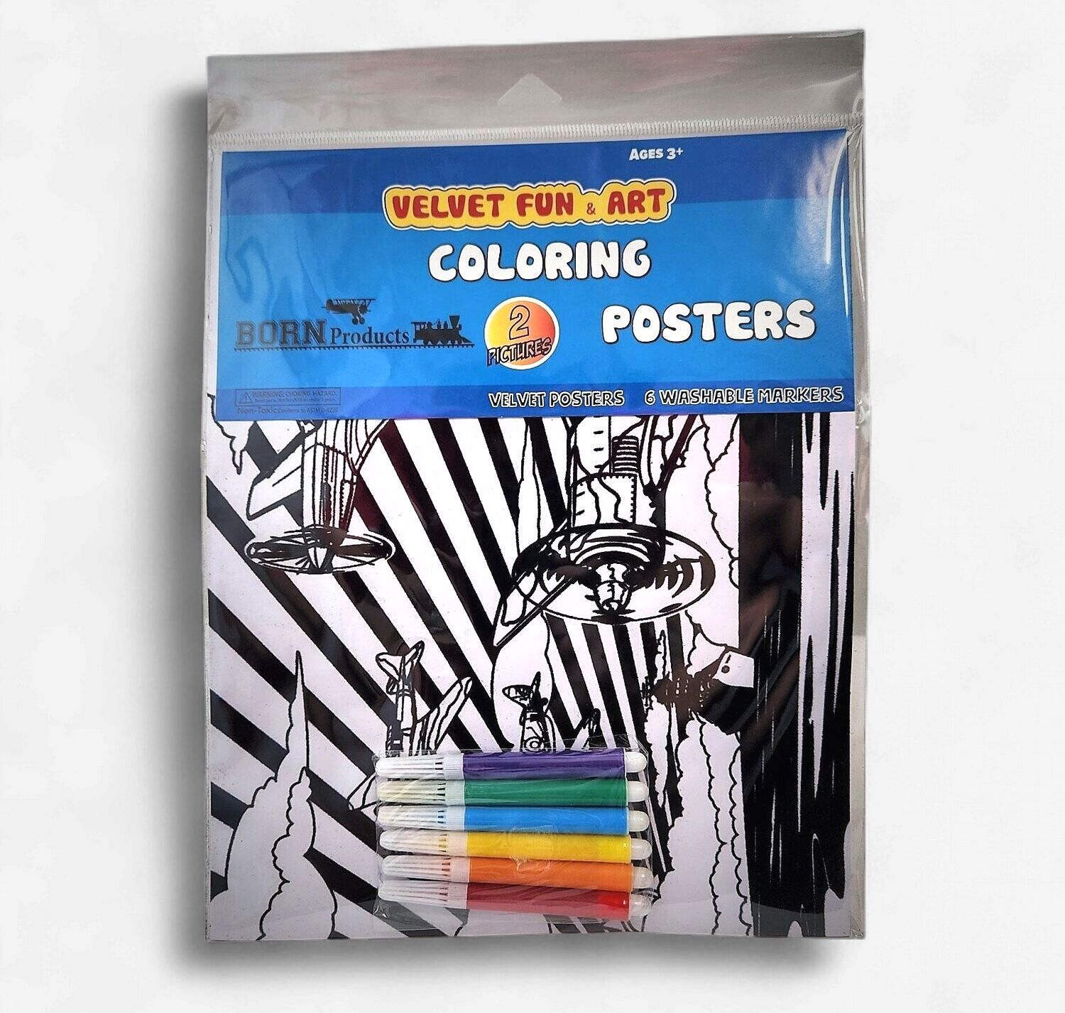 Velvet Coloring Set #1